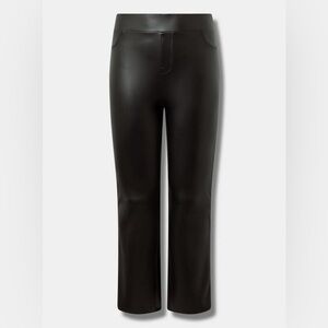 Faux Leather Full-Length Slim Boot Legging 2x size 18-20 or torrid 2 Brand new